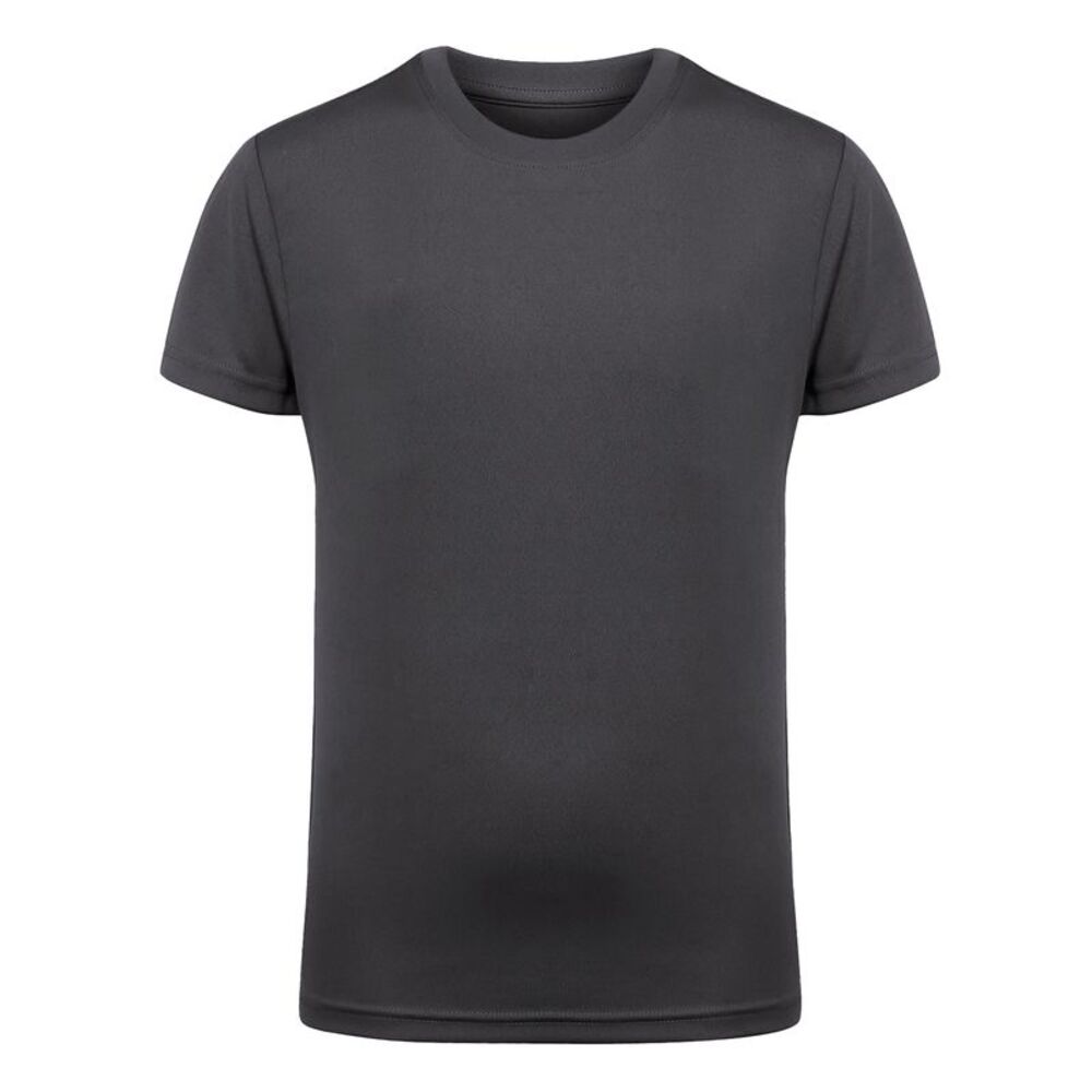TriDri Unisex Childrens/Kids Performance T-Shirt / Charcoal